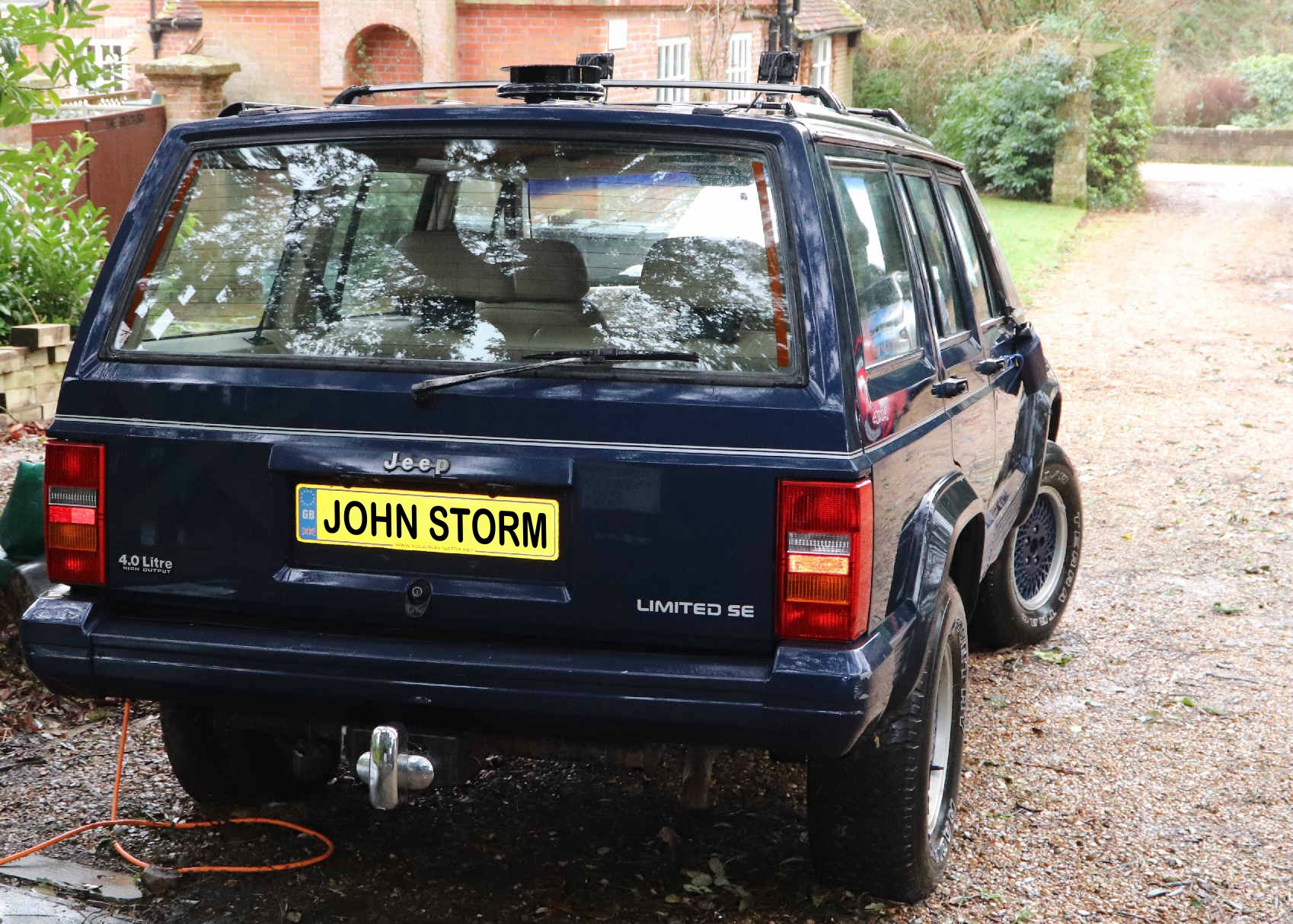 Timothy Watson's cherished Jeep Cherokee