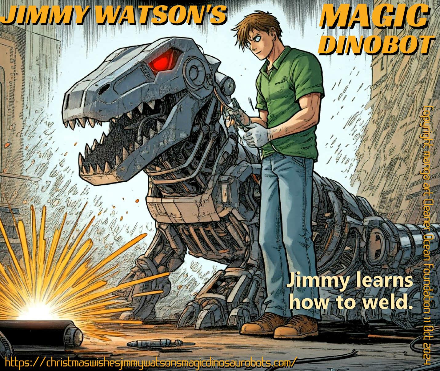 Jimmy's eyes lit up, the rusty steel was now gleaming. He'd always been fascinated by welding, watching his dad work on the old Volkswagen camper van. "Can I really do this?" he asked, his voice filled with excitement.